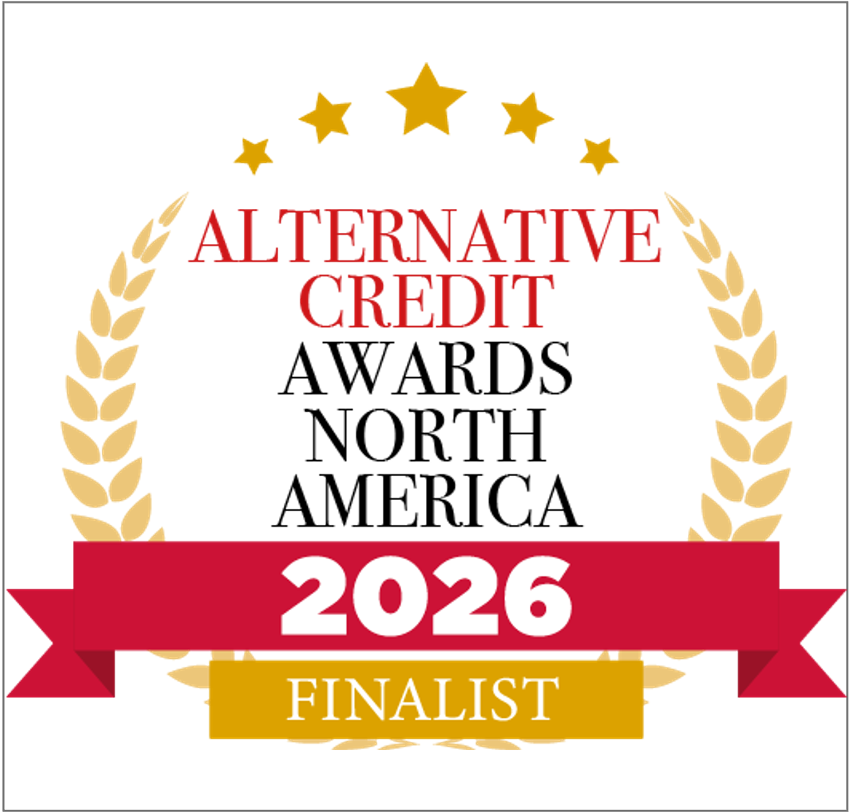 Alternative Credit Awards North America 2026 Finalist